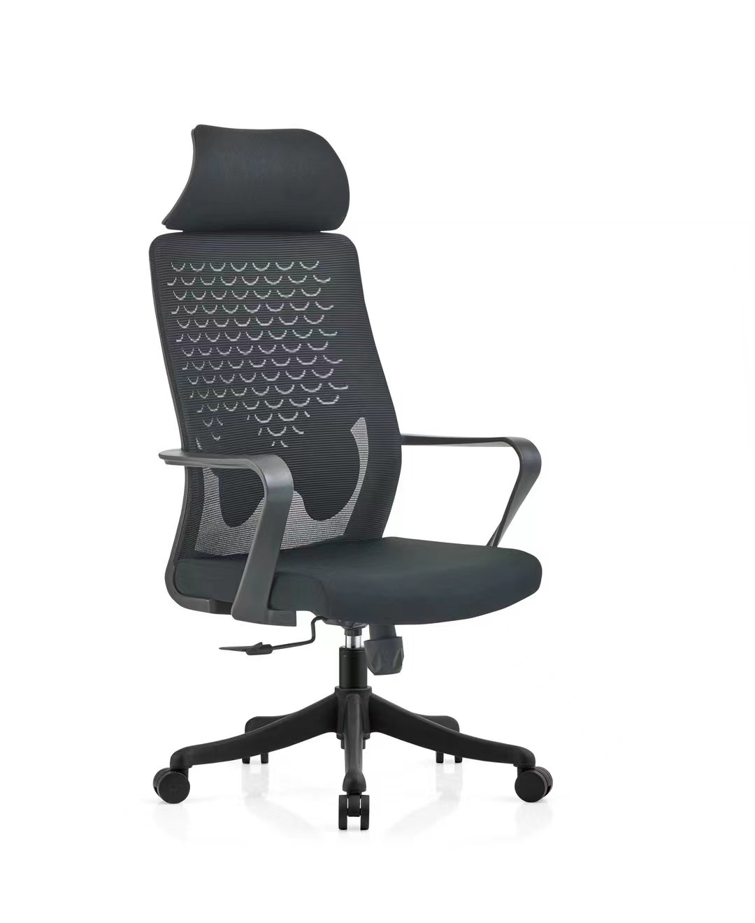 Modern black ergonomic office chair 3