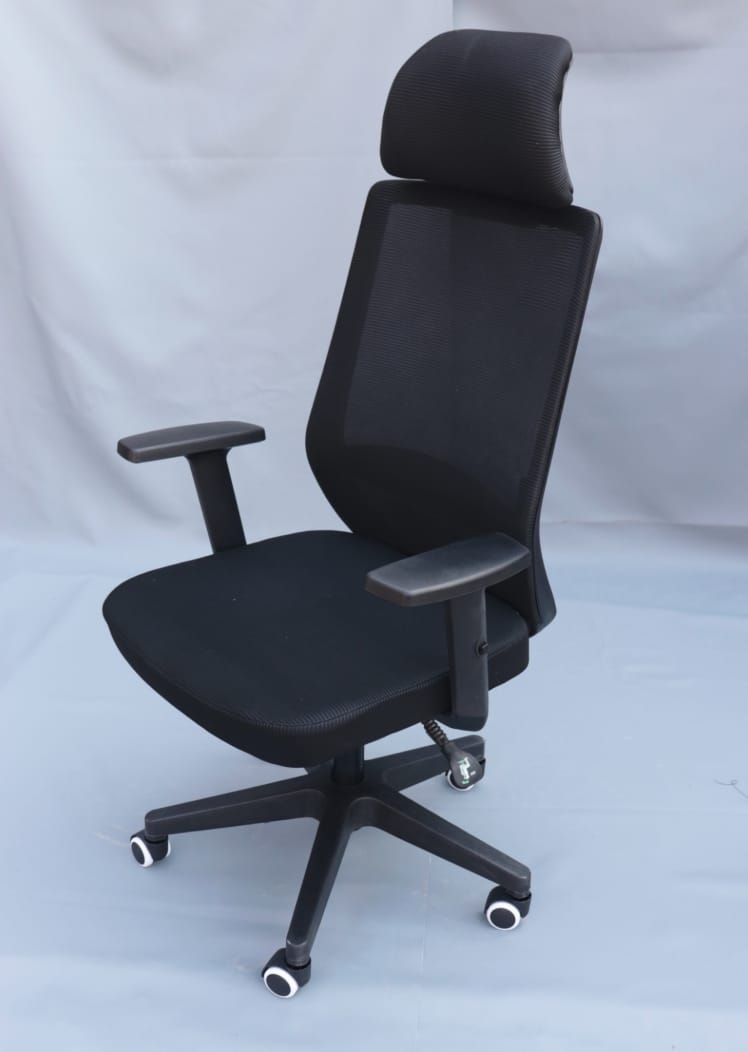 Comfortable black office chair 2